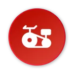 Professional spinning bike room